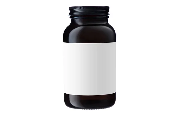 Pills bottle on a white background — Stock Photo, Image