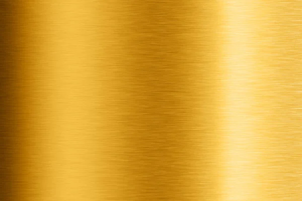 Brushed  golden metal texture backgroung — Stock Photo, Image