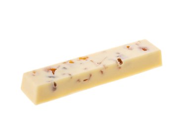 Beyaz izole beyaz, el yapımı, biyo çikolata