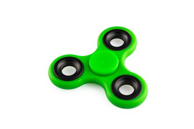 Beyaz arka plan üzerinde izole spinner kıpır