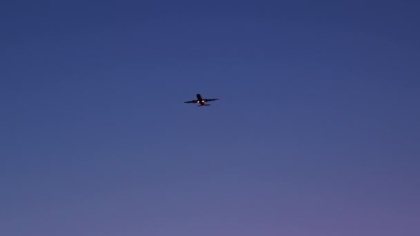 Avión Volador Cielo — Vídeos de Stock