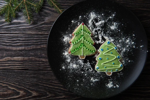 Capodanno pan di zenzero fatto in casa — Foto Stock