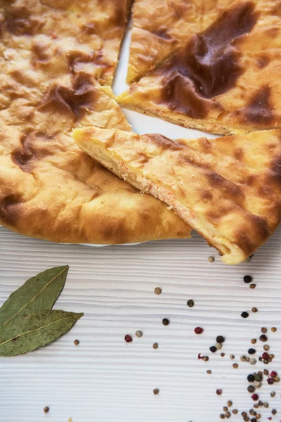 Ossetischer Kuchen gebacken — Stockfoto