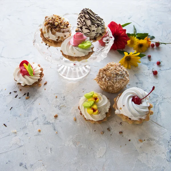 Different cakes composition — Stock Photo, Image