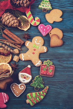 Yeni yıl ve Noel için zencefilli ekmek