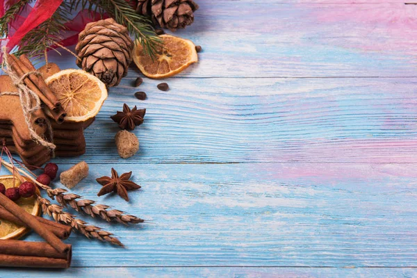 Lebkuchen für Neujahr und Weihnachten — Stockfoto