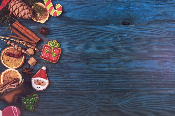 Lebkuchen für Neujahr und Weihnachten — Stockfoto