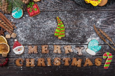 Yeni yıl ve Noel için zencefilli ekmek