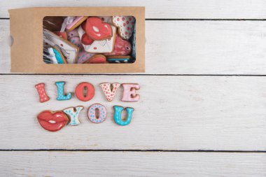 Gingerbreads Sevgililer günü için