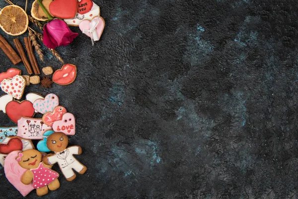 Pane di zenzero per San Valentino — Foto Stock