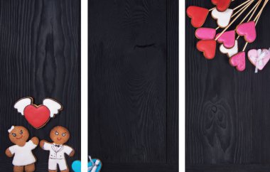 Gingerbreads Sevgililer günü için
