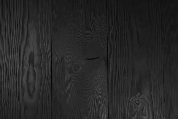 Preto fundo de madeira — Fotografia de Stock