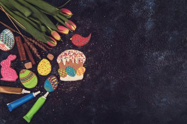 Lale ve zencefilli kurabiye.