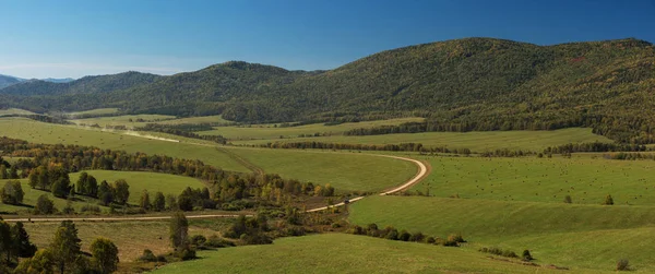 Route à la montagne — Photo