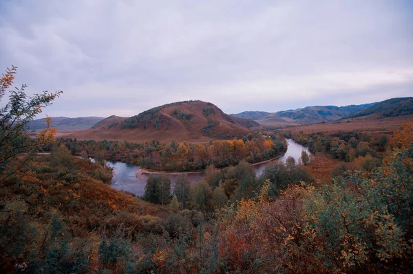 美容の秋の川 — ストック写真