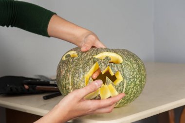 Cadılar Bayramı için hazırlanılıyor