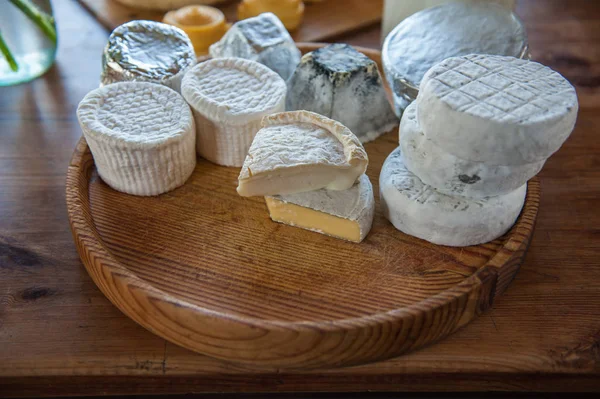 Conjunto de queijo diferente — Fotografia de Stock