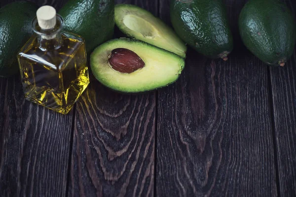 Oil of avocado — Stock Photo, Image