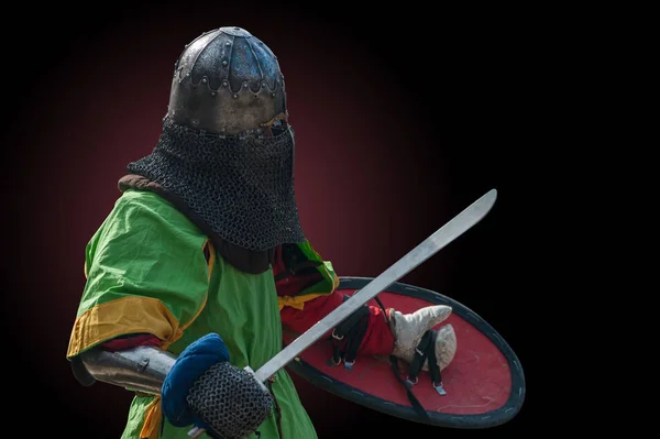 鎧を着た騎士 — ストック写真