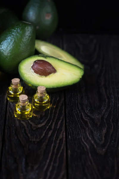 Oil of avocado — Stock Photo, Image