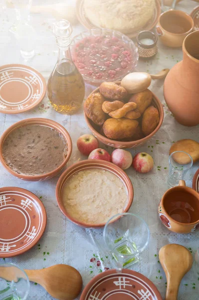 Gamla slaviska mat — Stockfoto