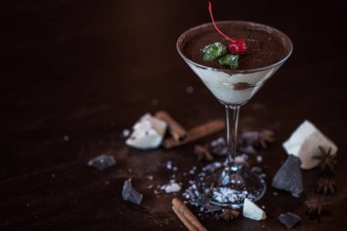 Çikolatalı dondurma tatlı