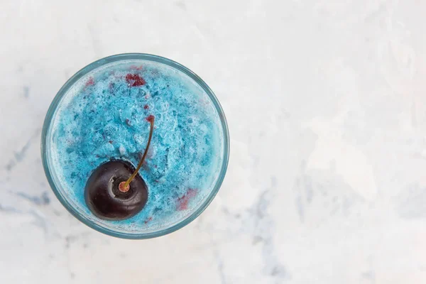 Batido de cereja azul — Fotografia de Stock