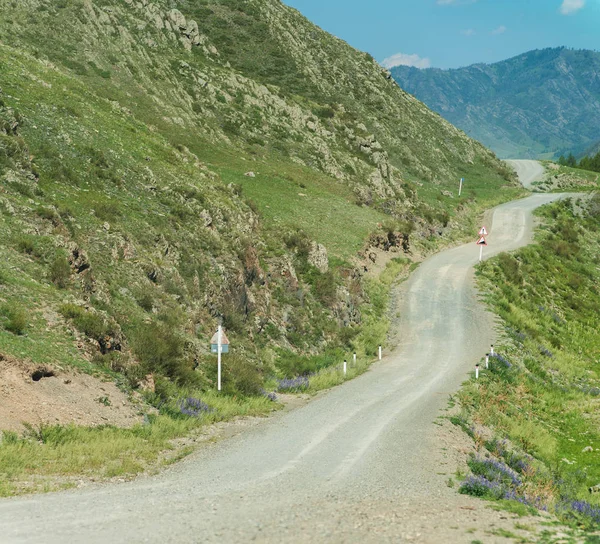 Extrema road i bergen — Stockfoto