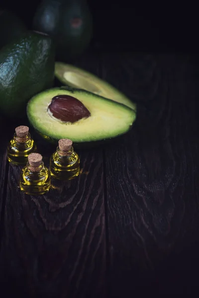 Oil of avocado — Stock Photo, Image