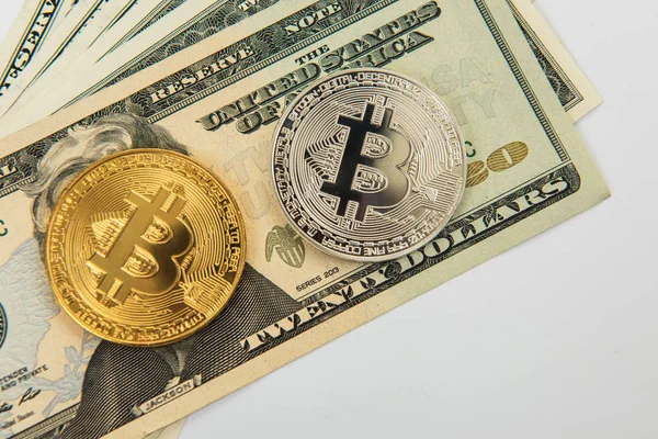 Bitcoin madeni para dolar ile