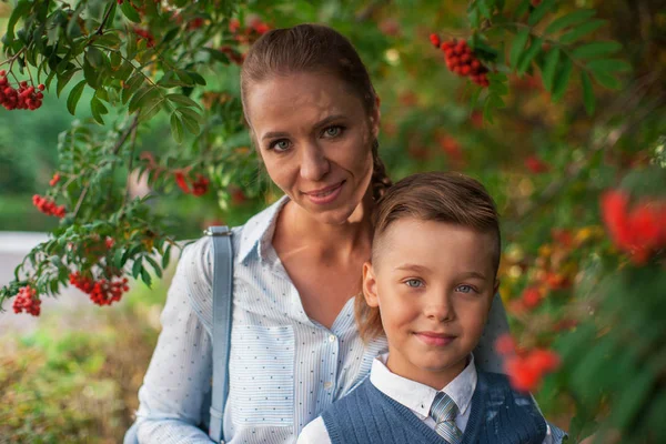 Första gången i första klass — Stockfoto