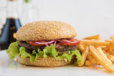 büyük lezzetli burger