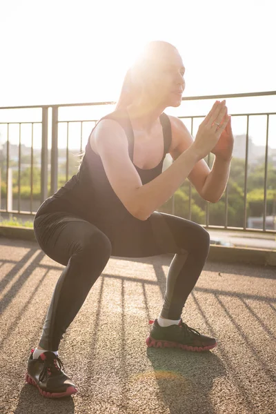 Modern fitnesz-élet — Stock Fotó