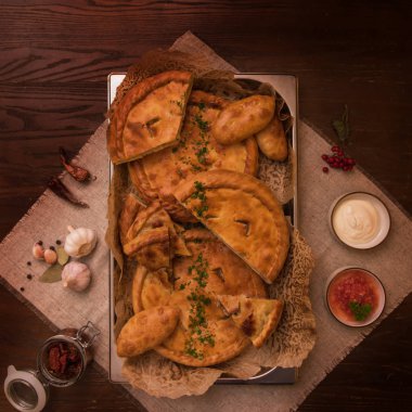 Farklı börek kompozisyon