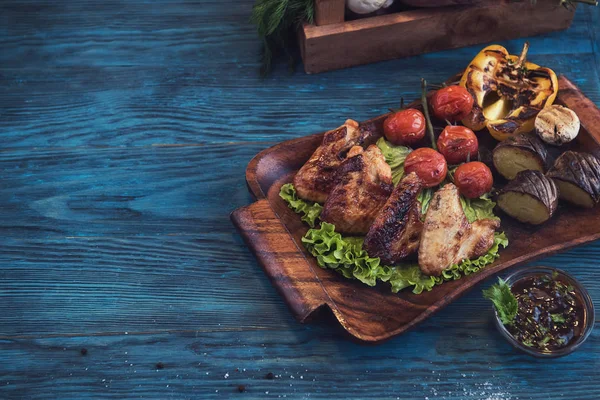 구운 닭고기 고기 — 스톡 사진