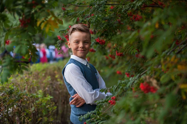 Första gången i första klass — Stockfoto