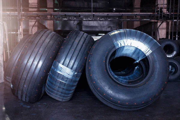 Avia tires production — Stock Photo, Image