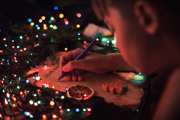 Brev till santa — Stockfoto