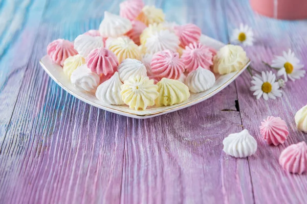 Νόστιμο διαφορετικές marshmallows — Φωτογραφία Αρχείου