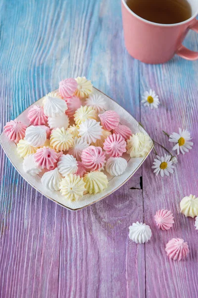 Smaczny marshmallows różnych — Zdjęcie stockowe