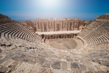 Hierapolis kalıntıları Roma amfi