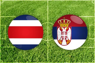 Kosta Rika vs Sırbistan Futbol maçı