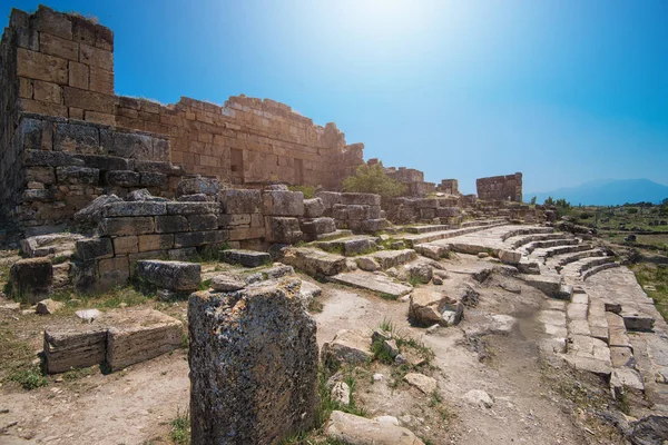 Foto de cidade antiga Hierápolis — Fotografia de Stock