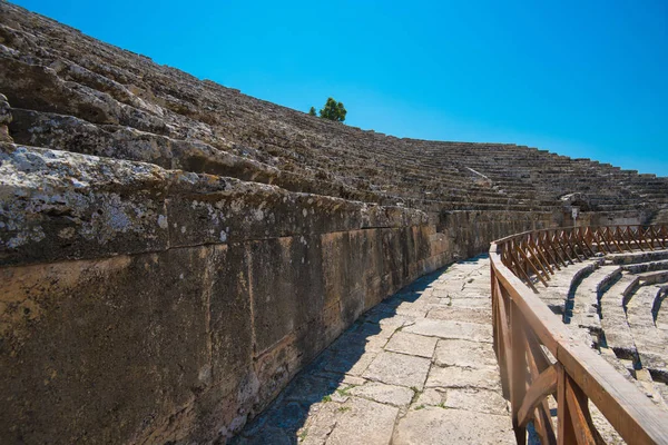 Hierapolis kalıntıları Roma amfi — Stok fotoğraf