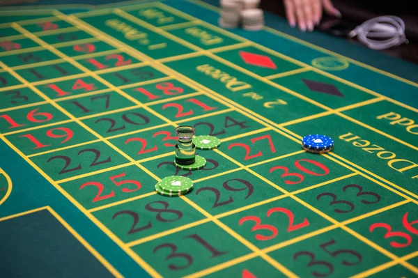 Casino, kumar ve eğlence kavramı — Stok fotoğraf