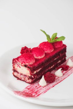 Kırmızı kadife kek.