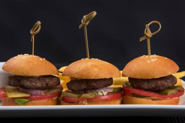 Mini hamburger, mini burgerler