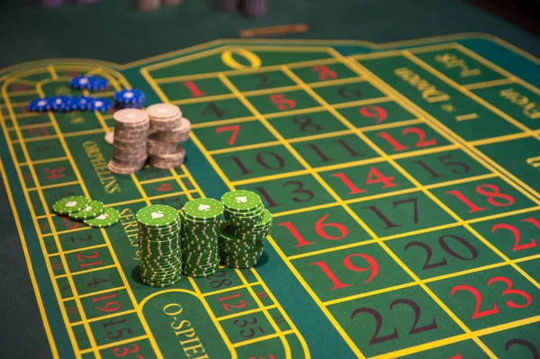 Casino, gioco d'azzardo e intrattenimento concetto — Foto Stock