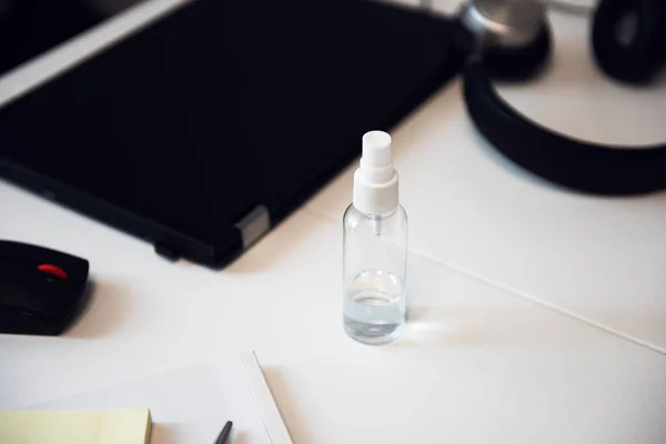 Sanitizer anti virus spray — Stock fotografie