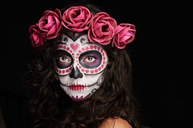 Cadılar Bayramı için boyalı yüz